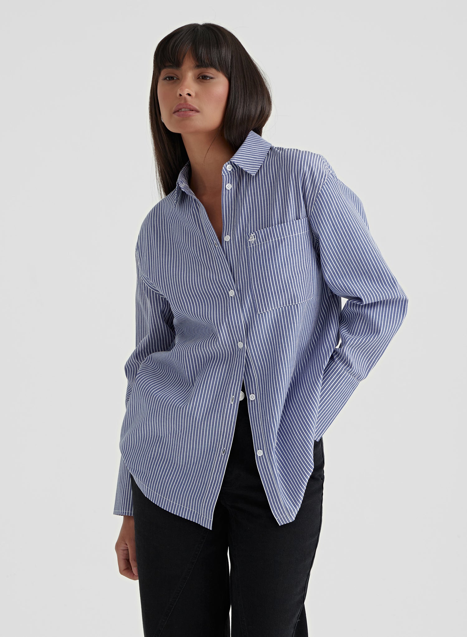 Blue Stripe Shirt